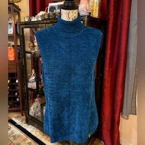 Vintage 90’s Worthington Essentials Sleeveless Mock Turtleneck Top